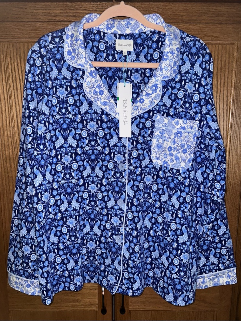 Bed Head Through The Woods Long Sleeve
Pajama Top NWT